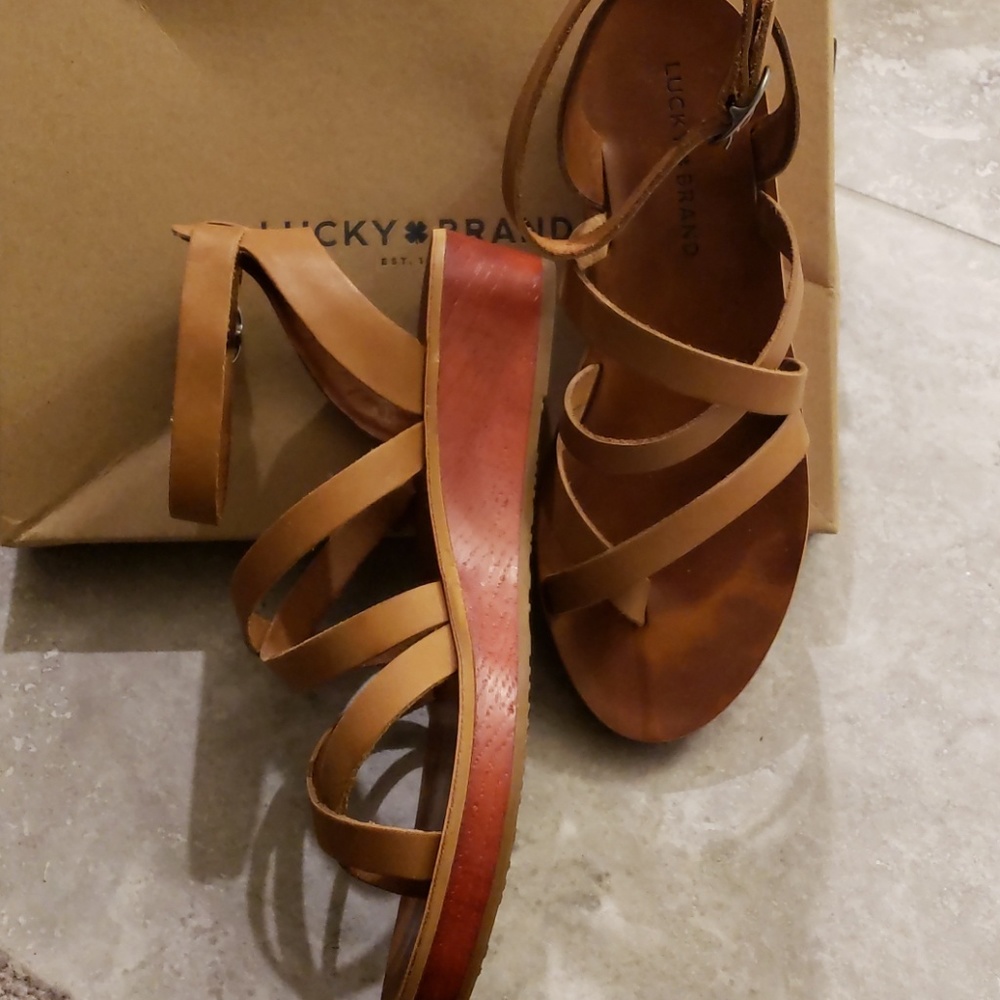 Lucky Brand ankle sandals